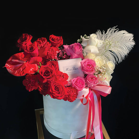 Ombre Flowers Bouquet